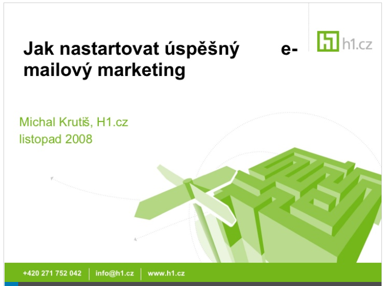 Open Monday: Jak nastartovat úspěšný e-mailing