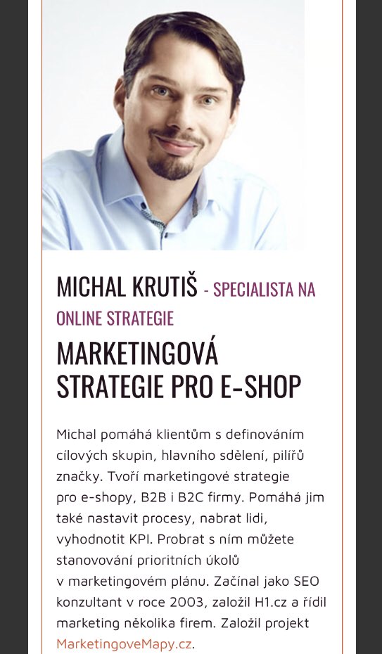 Budu radit na Reshoper s marketingovou strategií